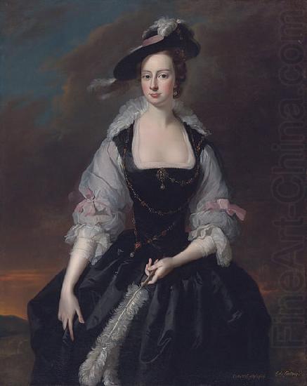 wife of William Courtenay, Thomas Hudson